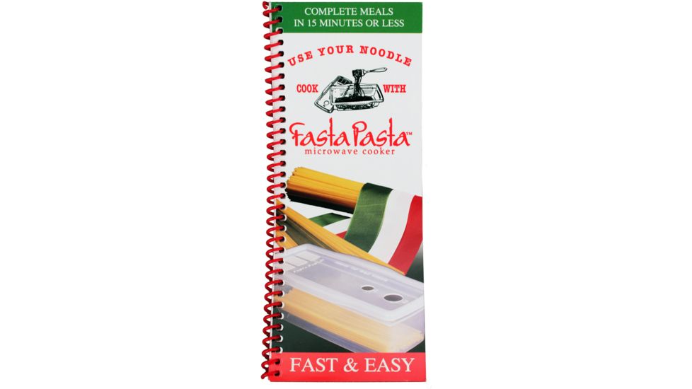 Camerons Products Fasta Pasta Full Color Spiral Bound Cookbook 111968