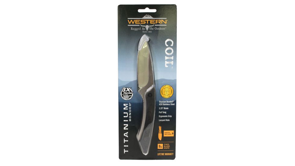 Camillus Knives Western COIL 8 Fixed Blade Knife 19123
