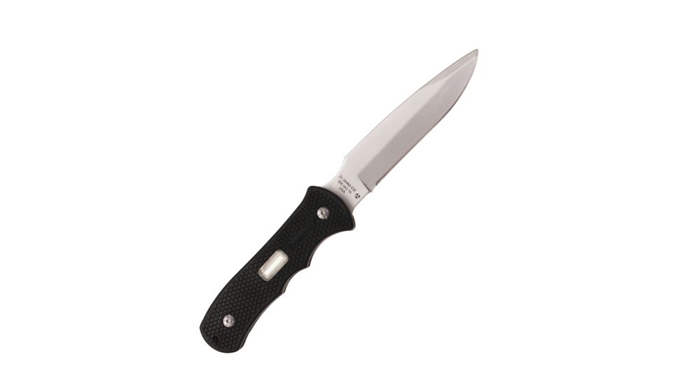 Cammenga Beta Blades&quot;Tritium Fixed 5in. Blade Knife, Sheath Included 194881
