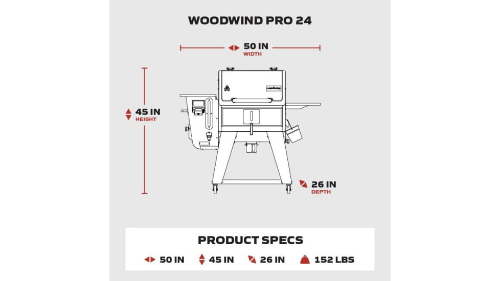 Camp Chef Woodwind Pro Wifi 24 Pellet Grill