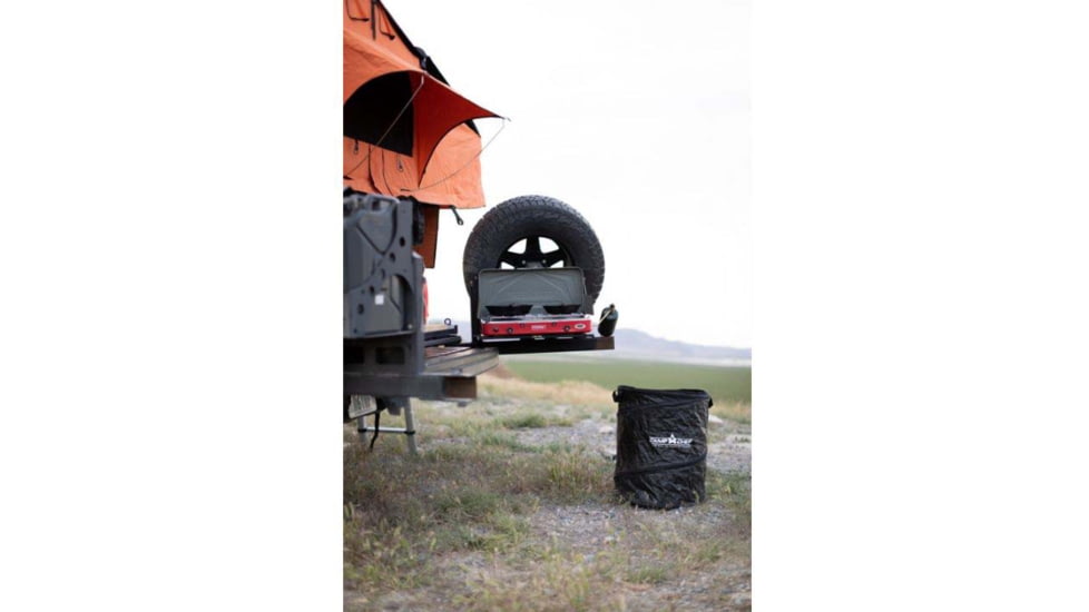 Camp Chef Collapsible Garbage Can, Black, GCAN
