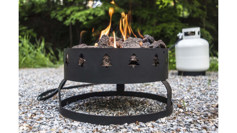 Camp Chef Compact Propane Fire Ring, Black, GCLOGM