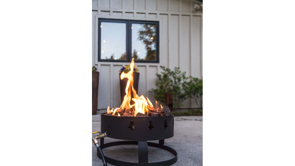 Camp Chef Compact Propane Fire Ring, Black, GCLOGM
