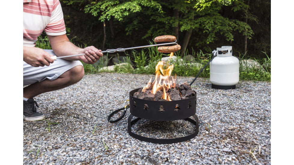Camp Chef Compact Propane Fire Ring, Black, GCLOGM