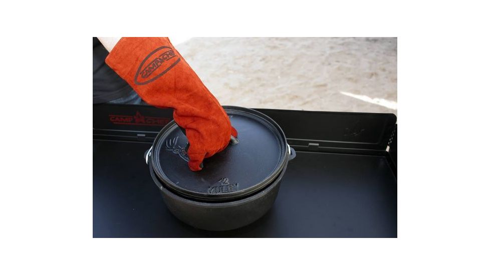 Camp Chef Heat Guard Gloves, Red, Black GLV15CC