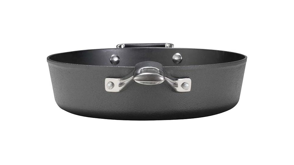 Camp Chef Heritage Cast Iron Dutch Skillet, 10in, Black, HSK10