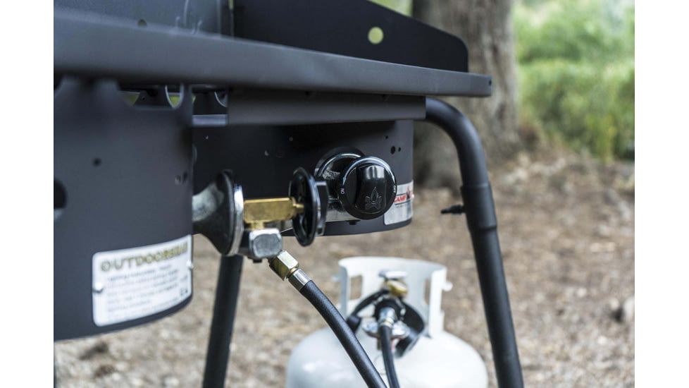 Camp Chef Maximum Output Outdoorsman Stove, 2 x Burner, Black, EX280LW