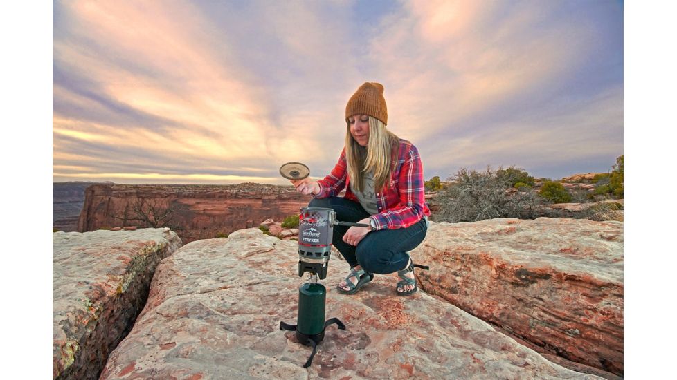 Camp Chef Mountain Series Stryker Backcountry Portable Stove, Black, MS200