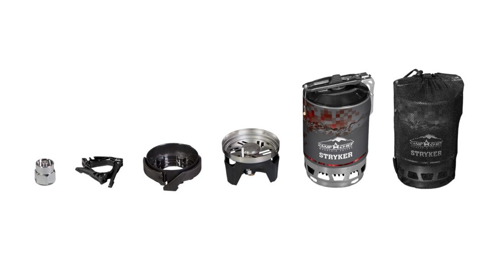 Camp Chef Mountain Series Stryker Backcountry Portable Stove, Black, MS200