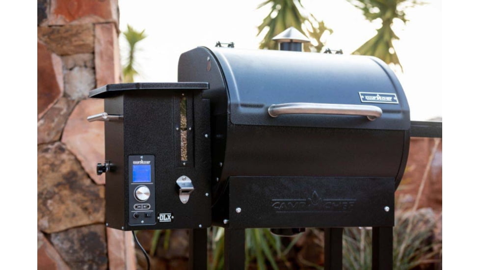 Camp Chef Pellet Grill &amp; Smoker DLX, Black, PG24