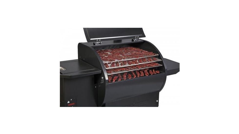 Camp Chef Pellet Grill &amp; Smoker Jerky Rack, Nickel-plated steel, Silver, PGJERKY