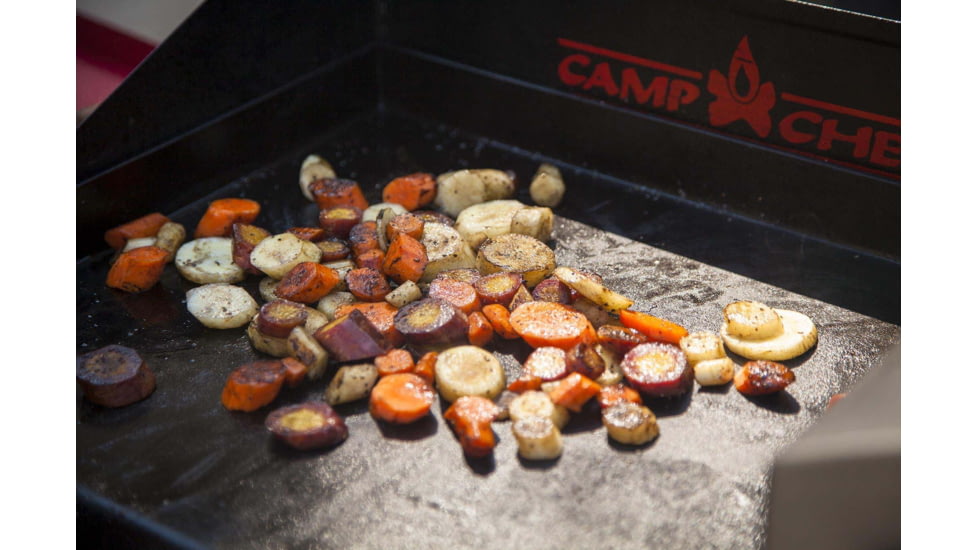Camp Chef Professional 24in x 16in Steel Griddle, 24in Length x 16in Width Griddle, Black, SG90