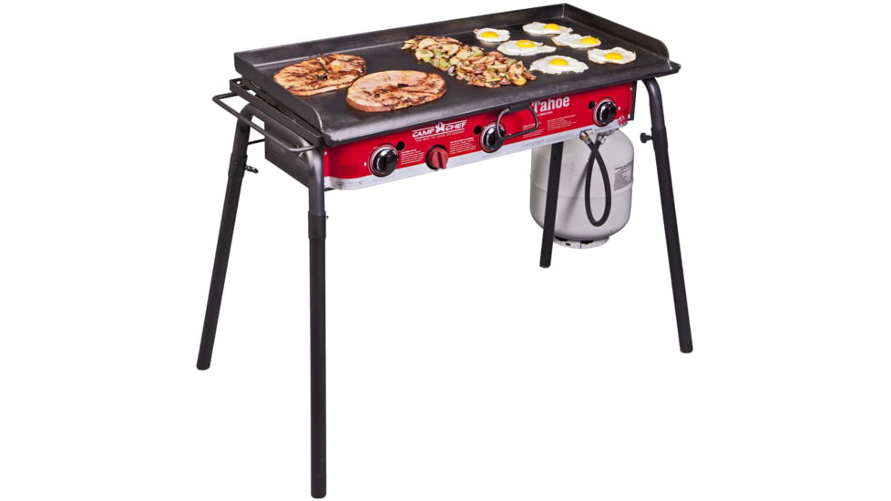 Camp Chef Professional Griddle, 37in Length x 16in Width Griddle, Black, SG100