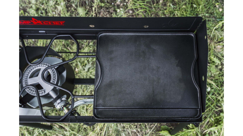 Camp Chef Reversible Pre-Seasoned Cast Iron, Black, CGG16B