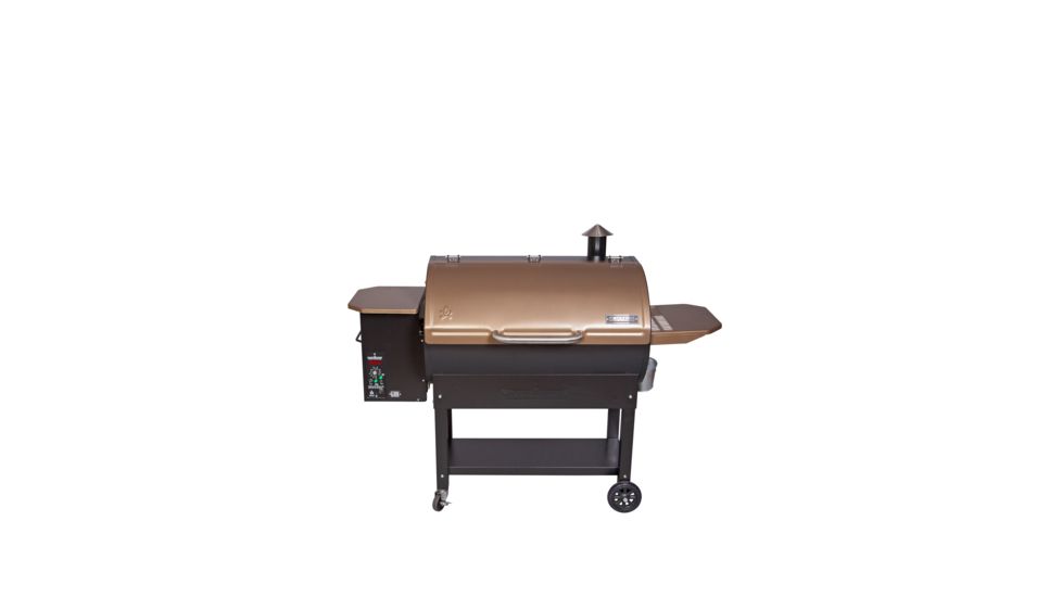 Camp Chef Smokepro Lux Pellet Grill W/ Penny Vein Lid &amp;  Hopper Lid, Bronze PG36LUXB