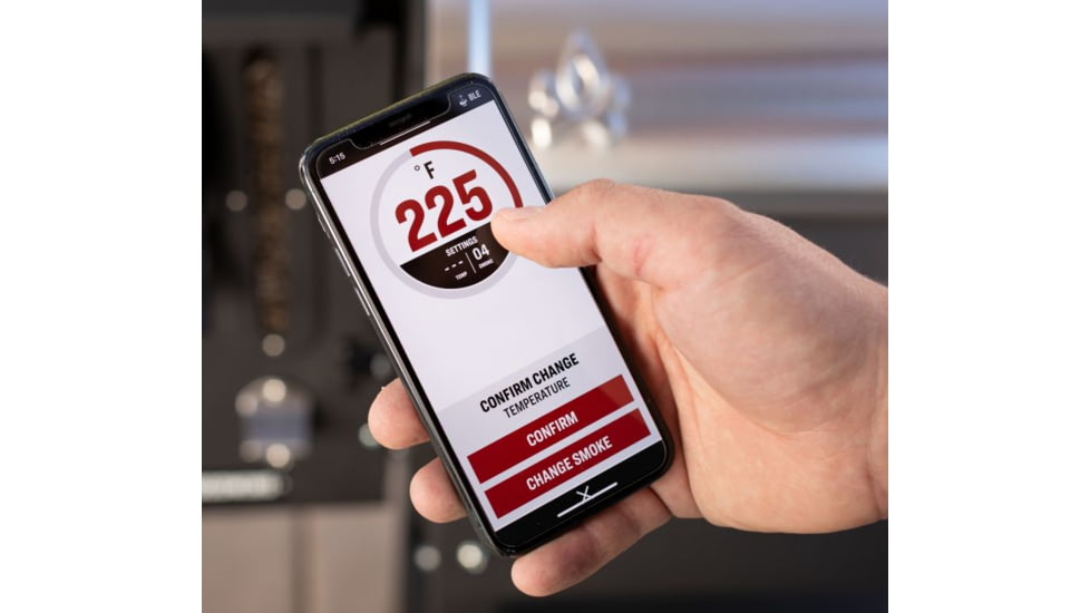 Camp Chef SmokePro SG 24 Wi-Fi Pellet Grill, Black, PG24SGC