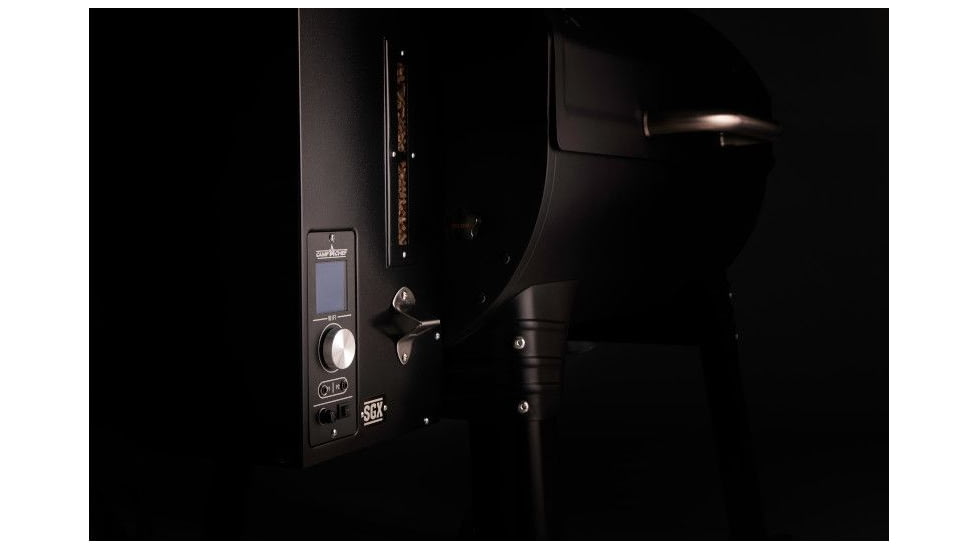 Camp Chef SmokePro SGX 36 Wi-Fi Pellet Grill, Black, PG36SGXC