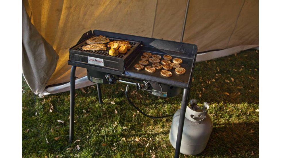 Camp Chef Stove Accessory, Barbecue Grill Box For 1 Burner BB100LCC