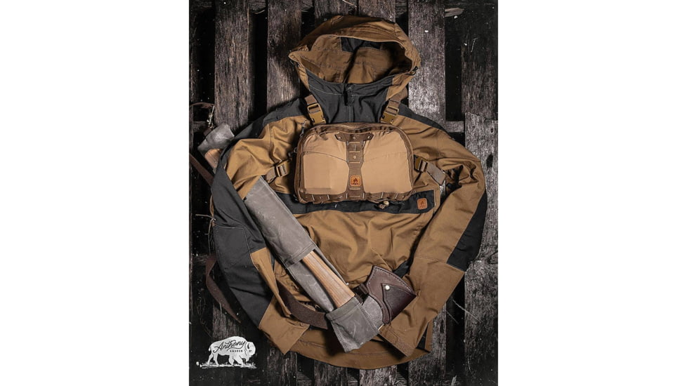 Campcraft Outdoors Axe &amp; Saw Sling, Khaki, Waxed Cotton Canvas, CCSAB