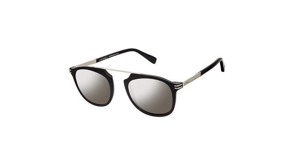 Canali 214 Sunglasses - Frame BLUE, Lens Color Grey Methane CO21403