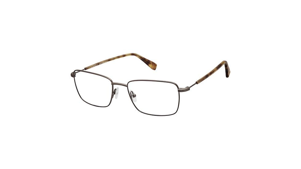 Canali 301 Progressive Prescription Eyeglasses - Frame Matte Brown, Size 54/18mm CO30103