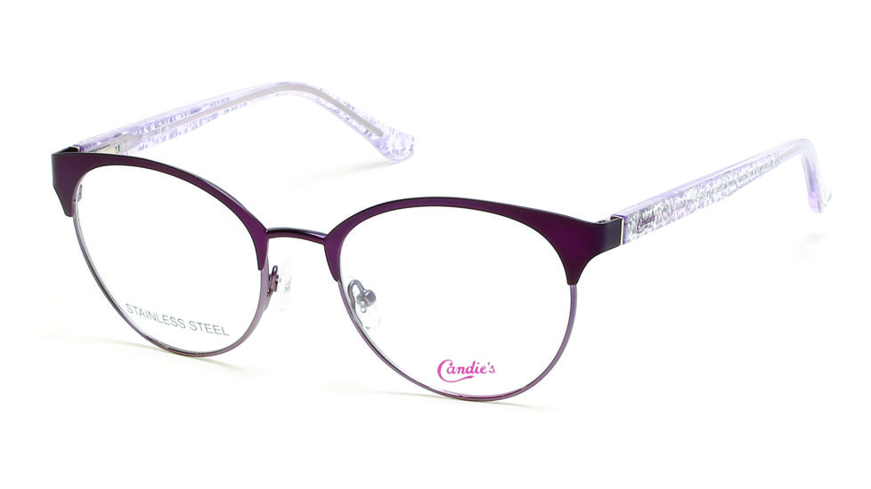 Candies CA0166 Bifocal Prescription Eyeglasses - Matte Lilac Frame, 51 mm Lens Diameter CA016651079