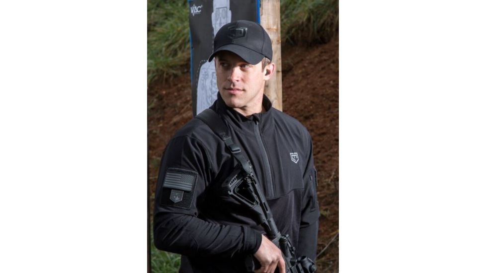 Cannae The Centurion 1/2 Zip Performance Pullover, Black, 2XL- Large CPG-APS-CPP-2XL-B