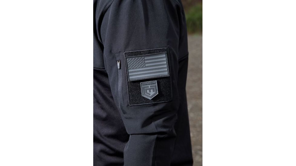 Cannae The Centurion 1/2 Zip Performance Pullover, Black, 2XL- Large CPG-APS-CPP-2XL-B