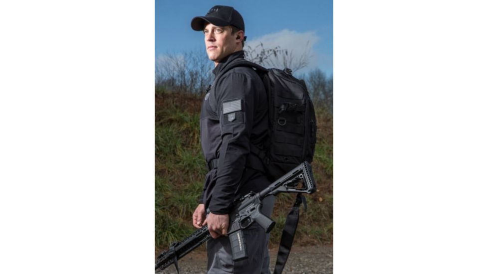 Cannae The Centurion 1/2 Zip Performance Pullover, Black, 2XL- Large CPG-APS-CPP-2XL-B