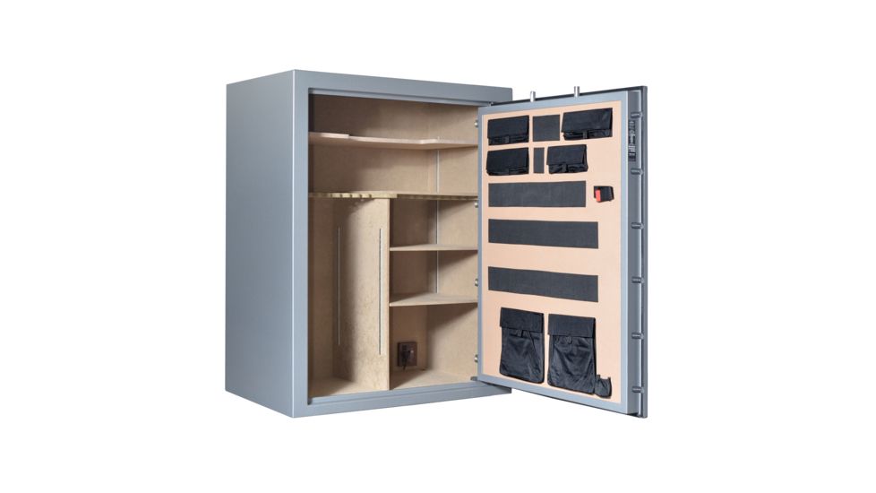 Cannon Safe Armory Safe 80 Gun, Hammertone Gray, 80 gun A80-H2FDC-15