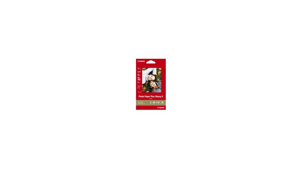 Canon Glossy II Photo Paper Plus 4 x 6, 50 Sheets 2311B022