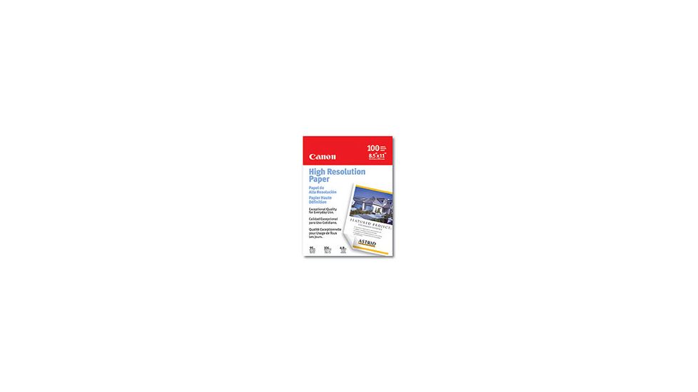 Canon High Resolution Paper 8.5 x 11, 100 Sheets 1033A011