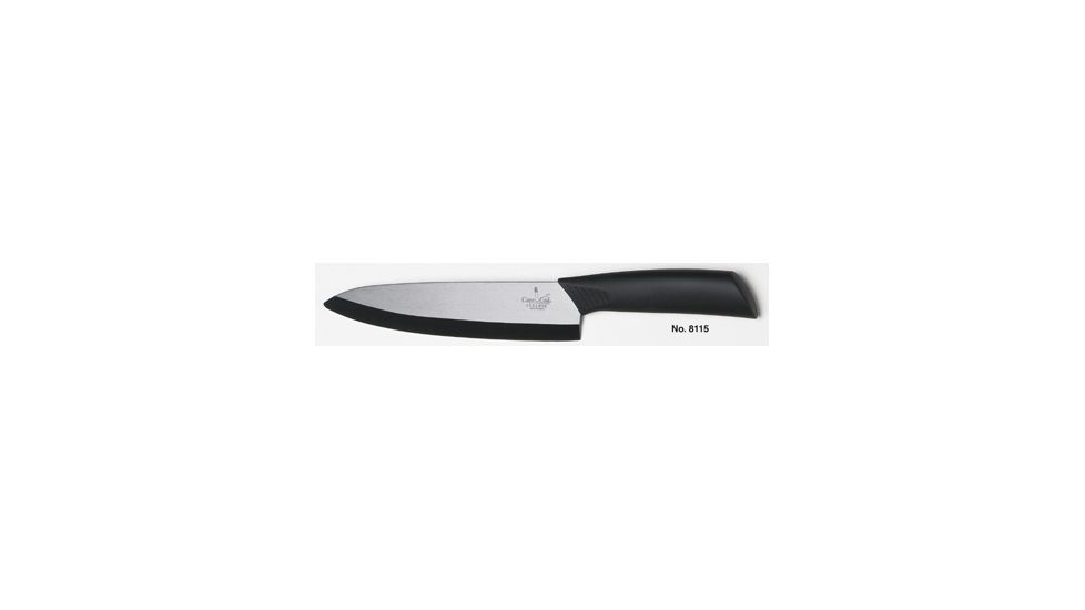 Cape Cod 7in. Ceramic Chef's Knife, Black, 7" 8115