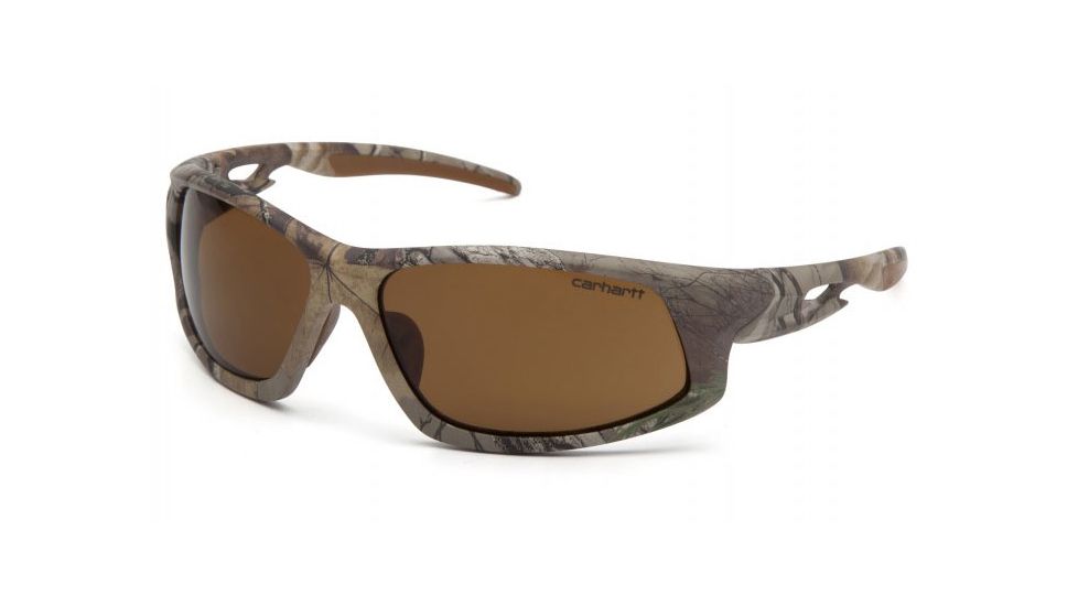 Carhartt Ironside Safety Glasses w/ Bronze Anti-Fog Lens, Realtree, CHRT618DTCC