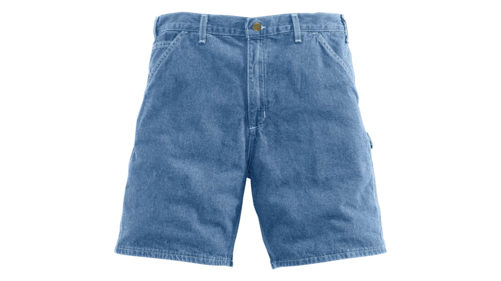 Carhartt Lightweight Denim Work Short for Mens, Stonewash, 30 B28-STW-30