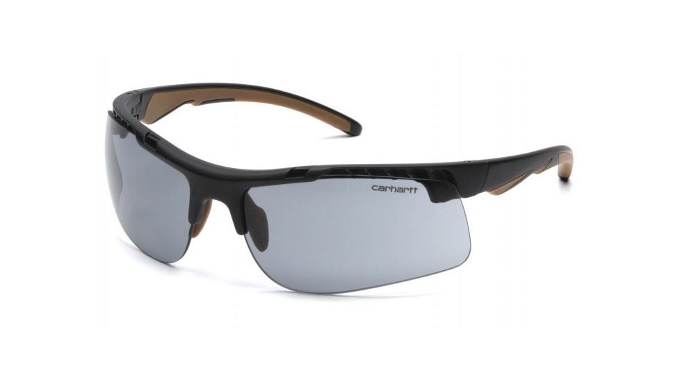 Carhartt Rockwood Safety Glasses w/Gray Anti-Fog Lens ,polybag, CHB720DT