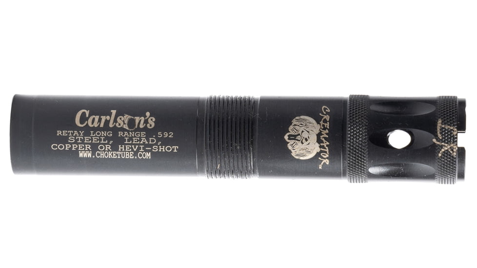 Carlson's Choke Tubes Cremator Ported Waterfowl 20 Gauge Retay Choke Tubes, .592, Stainless Steel, 11479