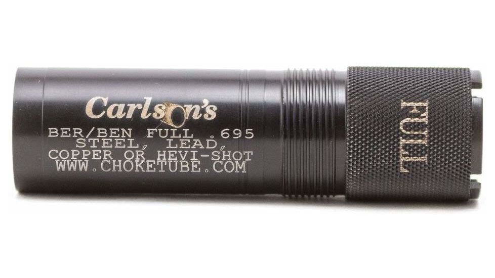 Carlson's Choke Tubes 12 Gauge Choke Tube, Beretta/Benelli, Mobil, Extended Turkey, .680in, Black, 19594