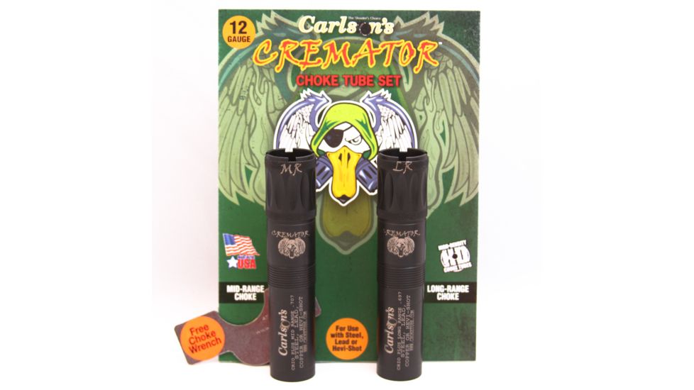 Carlson's Choke Tubes Cremator Non-Ported Choke Tubes for Benelli Crio/Crio Plus 2 PK (MR &amp; LR) 11602