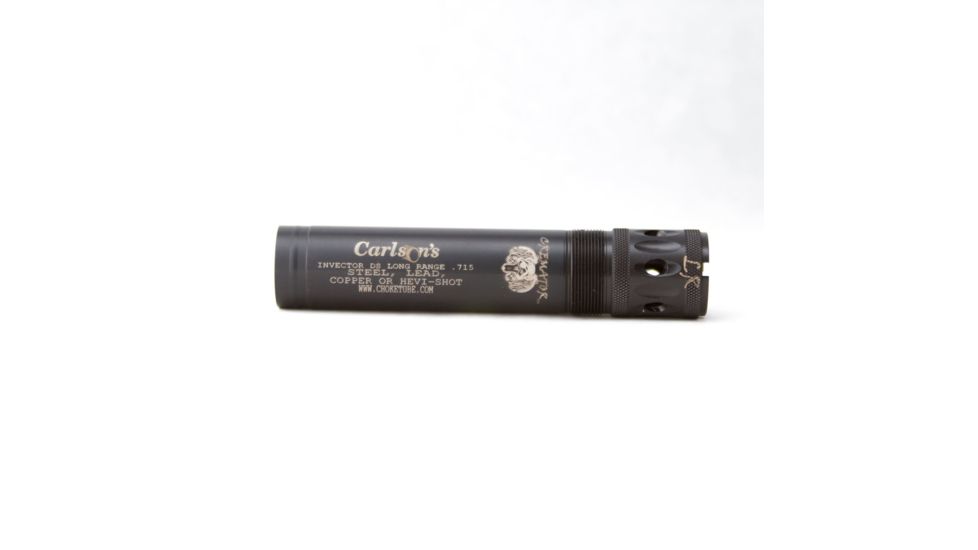 Carlson's Choke Tubes Cremator Ported Browning Invector DS Long Range Choke Tubes, Black, 11577