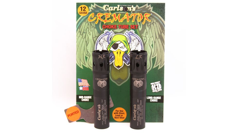 Carlson's Choke Tubes Cremator Ported Choke Tubes for Benelli Crio/Crio Plus 2 PK (MR &amp; LR) 11502
