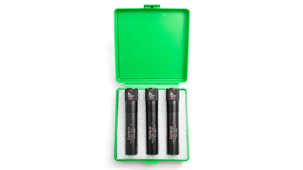 Carlson's Choke Tubes Delta Waterfowl 12 Gauge Choke Tube, Fabarm, HP, Close Range / Mid-Range / Long-Range Set, Black, 07759