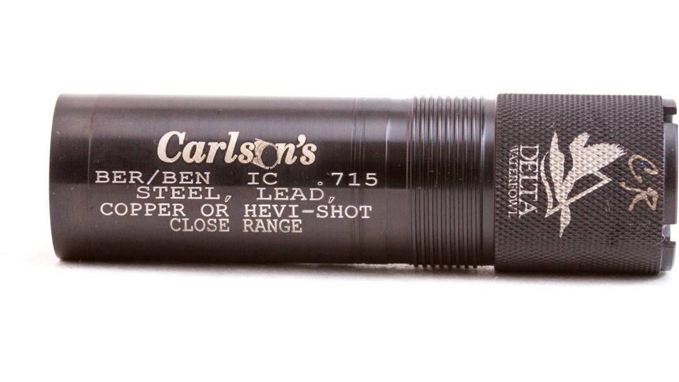 Carlson's Choke Tubes Extended 12 Gauge Delta Waterfowl Choke Tube, Beretta/Benelli, Close Range, 07113
