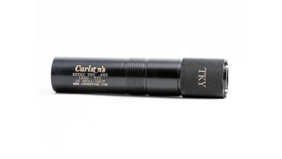 Carlson's Choke Tubes Retay Choke Tube Extended Turkey .640, Black, 12ga, 17641