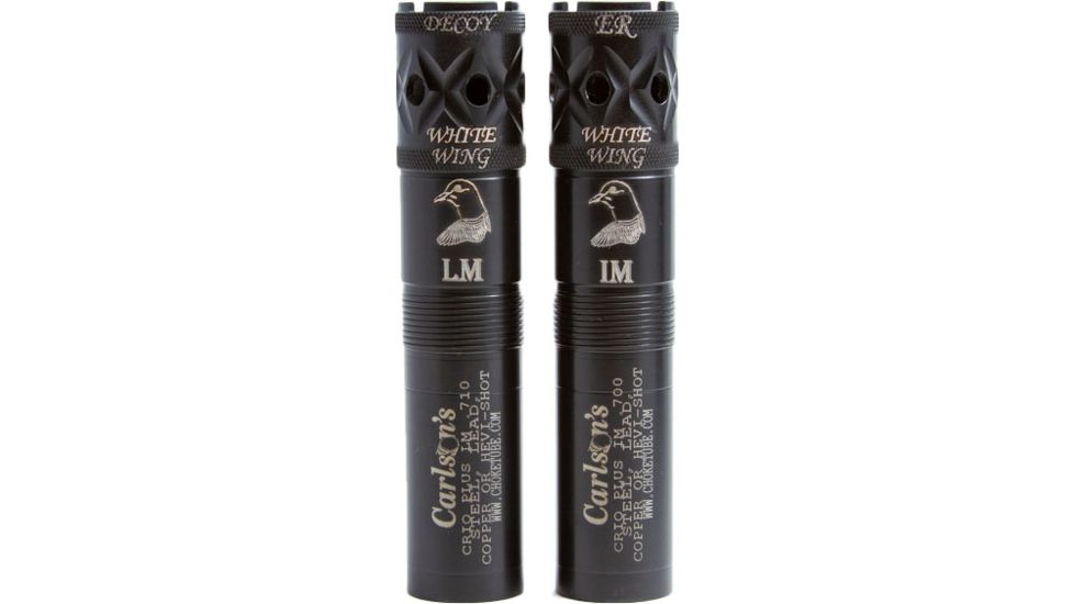 Carlson's Choke Tubes White Wing Dove Choke Tube, Crio/Crio Plus, 20 gauge, Extreme Range, Black 37529