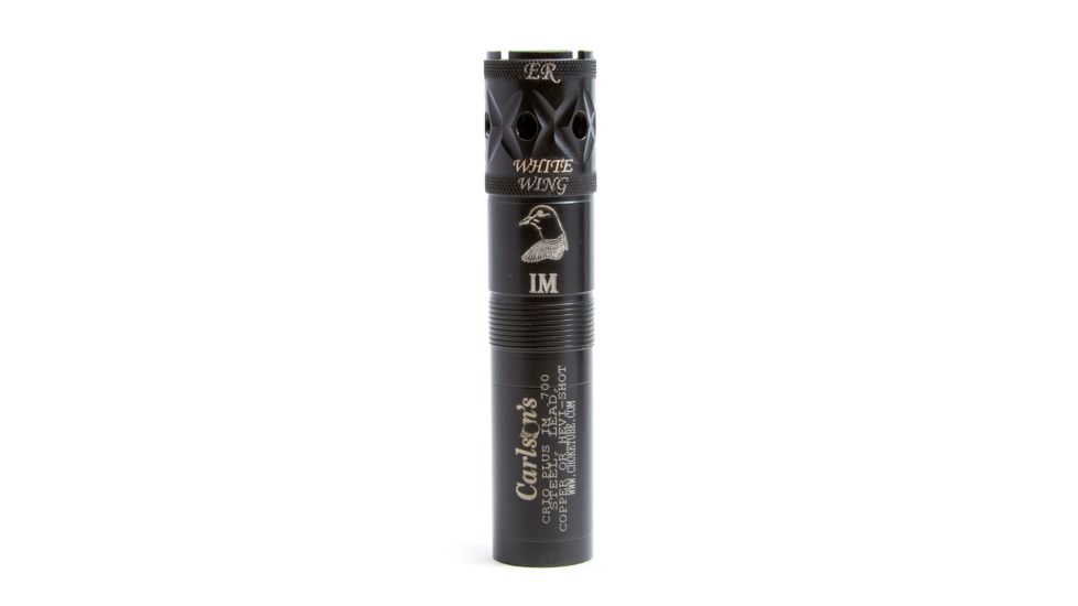 Carlson's Choke Tubes White Wing Dove Choke Tube, Benelli Crio/Crio Plus, 12 gauge, Extreme Range, Black, 37509