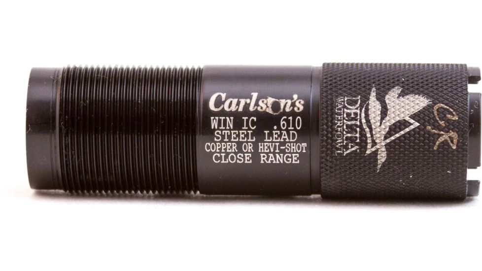 Carlson's Choke Tubes Winchester 20 Gauge Extended Steel Close Range Choke Tubes, Black, 07452