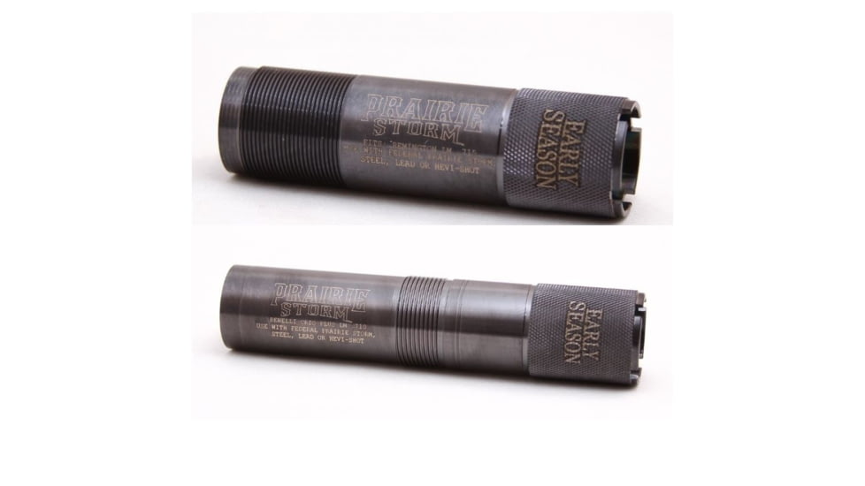 Carlson's 12 Gauge Titanium Coated Prairie Storm Chokes, Black, Titanium
