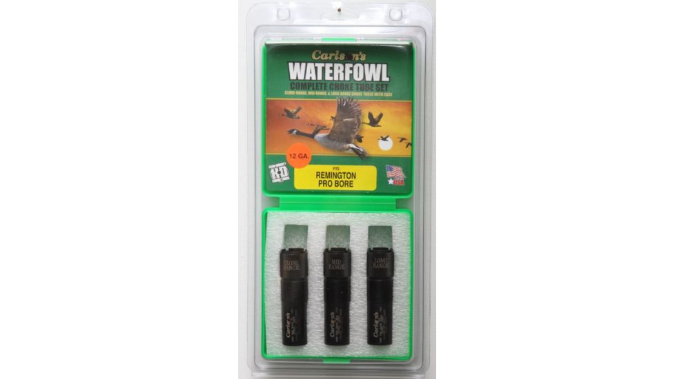 Carlson's Choke Tubes Remington Pro Bore 12 Gauge Delta Waterfowl Set, 04509
