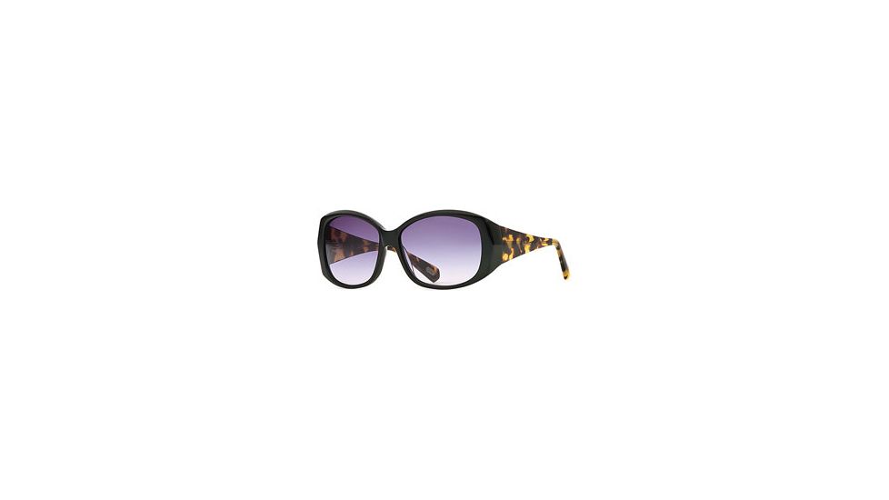Carmen Marc Valvo CM Blanca SECM BLAN06 Sunglasses - Black Tortuga SECM BLAN065520 BK
